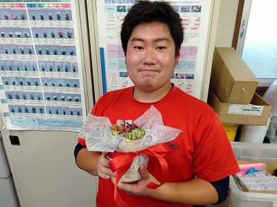 感謝の気持ちを込めて!